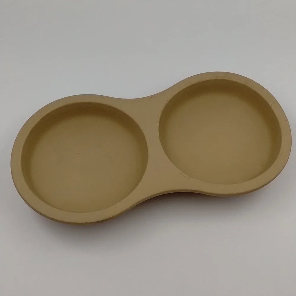 Pampered Chef Double Egg Microwave Cooker Stoneware